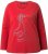 Ulla Popken Holiday Long Sleeve Graphic Tee Salsa Red - Τυπωμένα T-shirts για γυναίκες - 