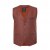 JP1880 Tweed Waistcoat Wool Brick Red - Αμάνικα μπουφάν - Γιλέκα σε μεγάλα μεγέθη