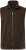 JP1880 Fleece Vest Stand-up Collar Brown - Μπουφάν - Aνδρικά μπουφαν μεγάλα μεγέθη