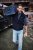 JP1880 Fleece Gilet Stomach Fit Navy - Μπουφάν - Aνδρικά μπουφαν μεγάλα μεγέθη