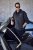 JP1880 Quilted Gilet Stand-Up Collar Black - Μπουφάν - Aνδρικά μπουφαν μεγάλα μεγέθη