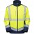 Leo Bowden Ecoviz Softshell Jacket Hi-Vis Yellow/Navy Print - Ρούχα εργασίας - Aνδρικά ρούχα εργασίας μεγάλα μεγέθη