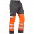 Leo Bideford Ecoviz Poly/Cotton Cargo Trouser Hi-Vis Orange/Grey - Ρούχα εργασίας - Aνδρικά ρούχα εργασίας μεγάλα μεγέθη