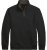 Double Outfitters MTOP-1163 Φούτερ με μισό φερμουάρ Μαύρο - φούτερ/Φούτερ με κουκούλα - φούτερ/Φούτερ με κουκούλα ανδρικά μεγάλα μεγέθη 