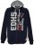 EDDY HILLS EDHS Hoodie Navy - φούτερ/Φούτερ με κουκούλα - φούτερ/Φούτερ με κουκούλα ανδρικά μεγάλα μεγέθη 