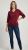 Nora Mikken GELINA Sweater Burgundy - ΓΥΝΑΙΚΕΊΑ ΡΟΎΧΑ XS-XXL - 