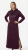 Nora Mikken MARI Maxi Hoodie Dress Mauve Wine - ΓΥΝΑΙΚΕΊΑ ΡΟΎΧΑ XS-XXL - 