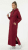 Nora Mikken MARTINA Maxi Hoodie Dress Burgundy - ΓΥΝΑΙΚΕΊΑ ΡΟΎΧΑ XS-XXL - 