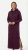 Nora Mikken MARTINA Maxi Hoodie Dress Mauve Wine - ΓΥΝΑΙΚΕΊΑ ΡΟΎΧΑ XS-XXL - 