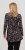 Scandinavian Caramel Flower Petals Tunic Copper and Blue - Τυπωμένα T-shirts για γυναίκες - 