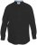 D555 Richard Long Sleeve Oxford Shirt Black - Πουκάμισα - Aνδρικά πουκαμισα μεγαλα μεγάλα μεγέθη
