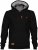 Motley Denim Riga Hoodie Black - φούτερ/Φούτερ με κουκούλα - φούτερ/Φούτερ με κουκούλα ανδρικά μεγάλα μεγέθη 