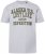 JP1880 T-shirt Short Sleeve Chest Print Grey Melange - Μακό μπλουζάκια - Aνδρικά μπλουζεσ μεγάλα μεγέθη