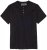 Adamo Silas Regular fit Serafino T-shirt Black - Μακό μπλουζάκια - Aνδρικά μπλουζεσ μεγάλα μεγέθη