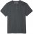 Adamo Silas Regular fit Serafino T-shirt Charcoal - Μακό μπλουζάκια - Aνδρικά μπλουζεσ μεγάλα μεγέθη