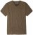 Adamo Silas Regular fit Serafino T-shirt Khaki - Μακό μπλουζάκια - Aνδρικά μπλουζεσ μεγάλα μεγέθη