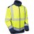Leo Bowden Ecoviz Softshell Jacket Hi-Vis Yellow/Navy Print - Ρούχα εργασίας - Aνδρικά ρούχα εργασίας μεγάλα μεγέθη