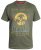 D555 Stanley T-shirt Khaki - Μακό μπλουζάκια - Aνδρικά μπλουζεσ μεγάλα μεγέθη