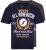Kam Jeans 5329 Twin pack T-shirt Charcoal/Navy - Μακό μπλουζάκια - Aνδρικά μπλουζεσ μεγάλα μεγέθη