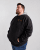 Motley Denim Riga Hoodie Black - φούτερ/Φούτερ με κουκούλα - φούτερ/Φούτερ με κουκούλα ανδρικά μεγάλα μεγέθη 