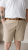 Kam Jeans 3402 Belted Dobby Weave Stretch Chino Shorts Beige - Σορτς - Aνδρικεσ βερμουδεσ μεγαλα μεγάλα μεγέθη