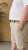 Kam Jeans 3402 Belted Dobby Weave Stretch Chino Shorts Beige - Σορτς - Aνδρικεσ βερμουδεσ μεγαλα μεγάλα μεγέθη