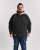 Motley Denim Copenhagen Hoodie Charcoal - φούτερ/Φούτερ με κουκούλα - φούτερ/Φούτερ με κουκούλα ανδρικά μεγάλα μεγέθη 