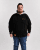 Motley Denim Copenhagen Hoodie Black - φούτερ/Φούτερ με κουκούλα - φούτερ/Φούτερ με κουκούλα ανδρικά μεγάλα μεγέθη 