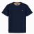 Motley Denim Stockholm T-shirt Dark Indigo - Μακό μπλουζάκια - Aνδρικά μπλουζεσ μεγάλα μεγέθη