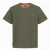 Motley Denim Stockholm T-shirt Dark Khaki - Μακό μπλουζάκια - Aνδρικά μπλουζεσ μεγάλα μεγέθη