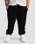 Motley Denim Berlin Sweatpants Black - Αθλητικές φόρμες/σορτσάκια - Αθλητικές Φόρμες ανδρικεσ μεγάλα μεγέθη