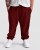 Motley Denim Berlin Sweatpants Red - Αθλητικές φόρμες/σορτσάκια - Αθλητικές Φόρμες ανδρικεσ μεγάλα μεγέθη