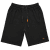 Motley Denim Paris Sweatshorts Black - Αθλητικές φόρμες/σορτσάκια - Αθλητικές Φόρμες ανδρικεσ μεγάλα μεγέθη