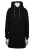 Nora Mikken KRISTINA Long Hoodie Black - Φούτερ/Φούτερ με κουκούλα - 