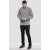 D555 Zane Sweater Grey - φούτερ/Φούτερ με κουκούλα - φούτερ/Φούτερ με κουκούλα ανδρικά μεγάλα μεγέθη 
