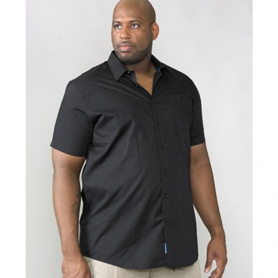 D555 Aeron Easy Iron-Shirt Black - Πουκάμισα - Aνδρικά πουκαμισα μεγαλα μεγάλα μεγέθη