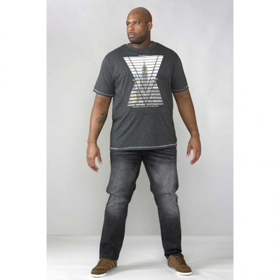 D555 Benson Tapered Fit Stretch Jeans Stonewash TALL SIZES - ΑΝΔΡΙΚΑ ΡΟΥΧΑ MT-6XLT - Μεγέθη TALL