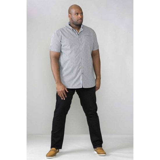 D555 Claude Stretch Jeans Black TALL SIZES - ΑΝΔΡΙΚΑ ΡΟΥΧΑ MT-6XLT - Μεγέθη TALL