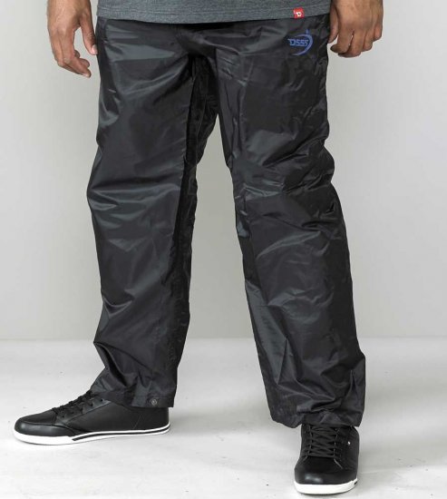 D555 Elba "Packaway" Rain Pants Black - Αθλητικά ρούχα & Outdoor - Aθλητικα ρούχα μεγάλα μεγέθη ανδρικά