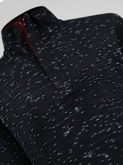 D555 Chandler Reno 1/4 Zip Neck Sweatshirt With Bear Logo Μαύρο - φούτερ/Φούτερ με κουκούλα - φούτερ/Φούτερ με κουκούλα ανδρικά μεγάλα μεγέθη 