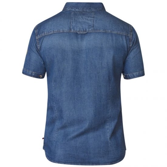 D555 Mike Denim Shirt - Πουκάμισα - Aνδρικά πουκαμισα μεγαλα μεγάλα μεγέθη