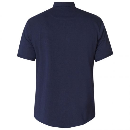 D555 Beaver Couture Jersey Shirt Navy - Πουκάμισα - Aνδρικά πουκαμισα μεγαλα μεγάλα μεγέθη