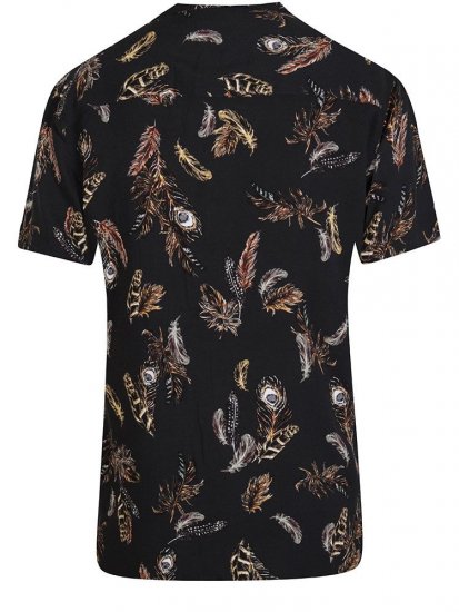 D555 Randal Shirt Black - Πουκάμισα - Aνδρικά πουκαμισα μεγαλα μεγάλα μεγέθη