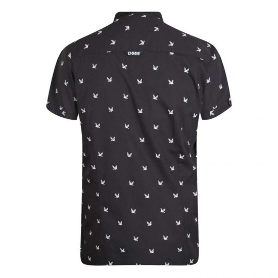 D555 Marley Shirt Black - Πουκάμισα - Aνδρικά πουκαμισα μεγαλα μεγάλα μεγέθη