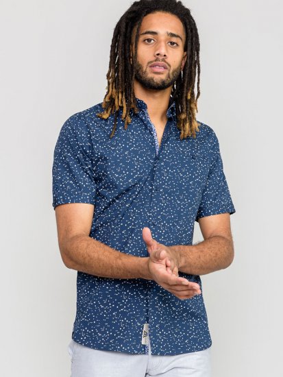 D555 FINDON Print Shirt - Πουκάμισα - Aνδρικά πουκαμισα μεγαλα μεγάλα μεγέθη