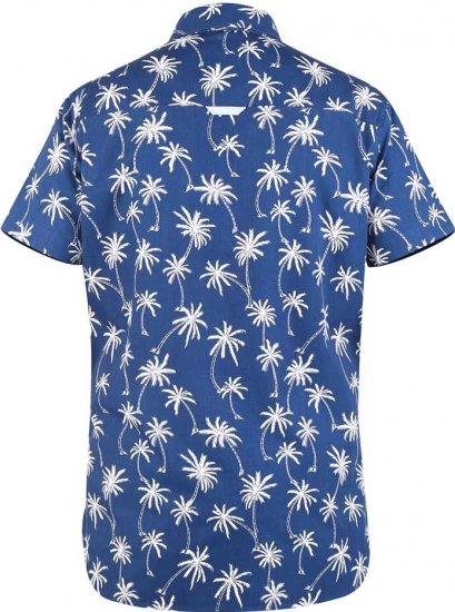 D555 BURLEY Palm Tree Print Shirt - Πουκάμισα - Aνδρικά πουκαμισα μεγαλα μεγάλα μεγέθη