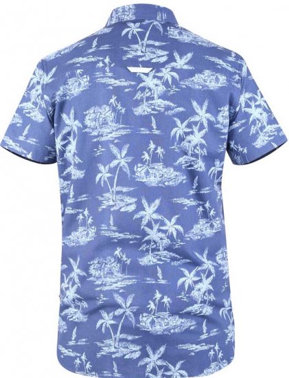 D555 WHITSBURY Hawaiian Print Shirt - Πουκάμισα - Aνδρικά πουκαμισα μεγαλα μεγάλα μεγέθη