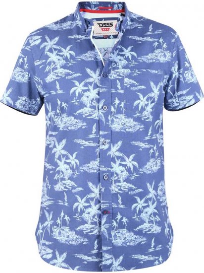 D555 WHITSBURY Hawaiian Print Shirt - Πουκάμισα - Aνδρικά πουκαμισα μεγαλα μεγάλα μεγέθη