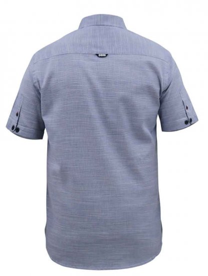 D555 Hadley S/S Micro Dog Tooth Check Shirt - Πουκάμισα - Aνδρικά πουκαμισα μεγαλα μεγάλα μεγέθη