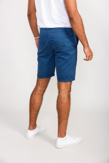 D555 Nelson Stretch Chino Shorts Blue - Σορτς - Aνδρικεσ βερμουδεσ μεγαλα μεγάλα μεγέθη